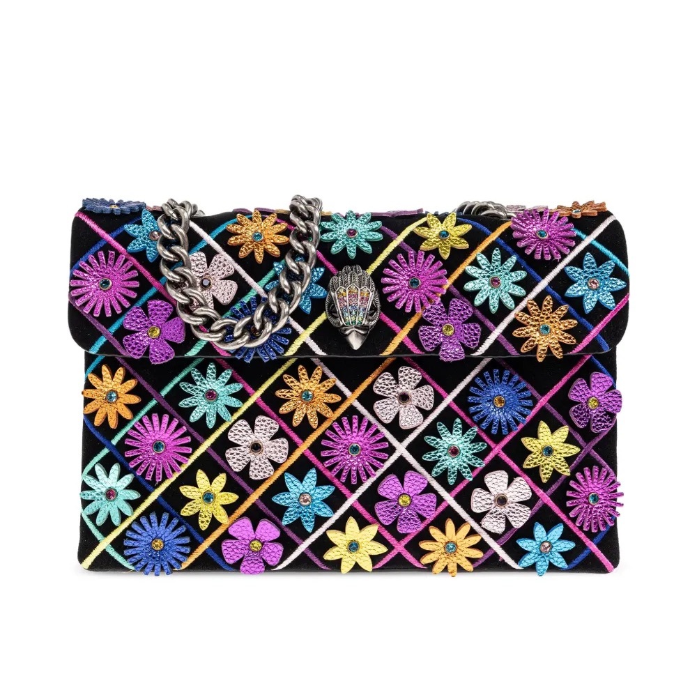 SPRING 26’ KURT GEIGER LONDON Mini Kensington Flowers Crossbody AlexanderMcQueen - Picture 5 of 13